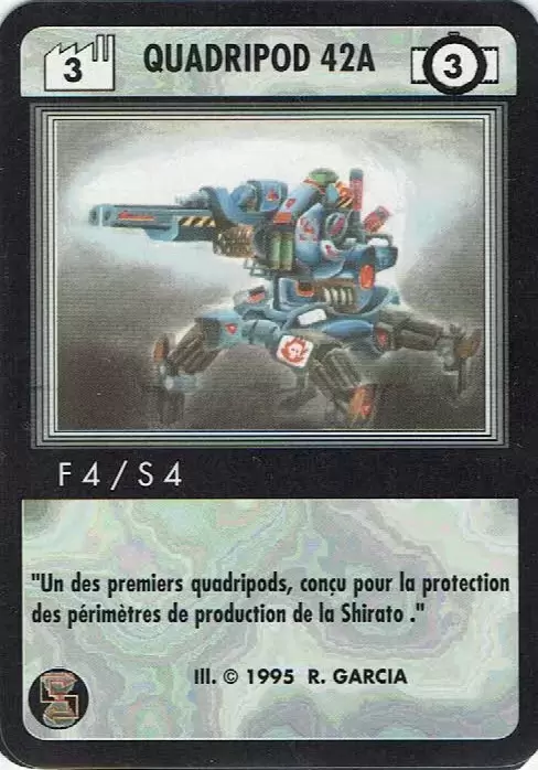HTC - Hi-Tech Combat - Revised Edition - Quadripod 42A