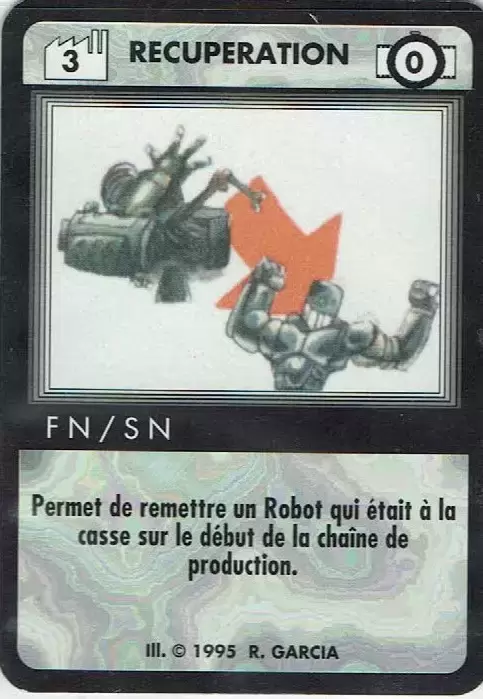 HTC - Hi-Tech Combat - Revised Edition - Récupération