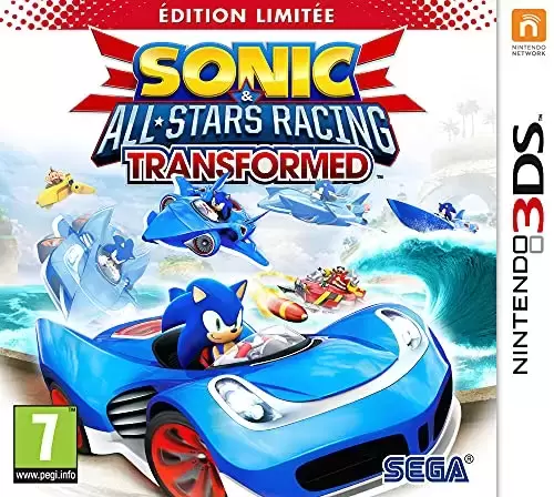 Jeux Nintendo 2DS / 3DS - Sonic & All-Stars Racing : Transformed - édition limitée