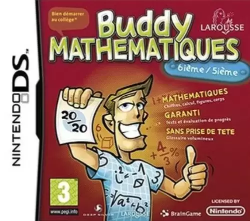 Nintendo DS Games - Buddy mathématiques 6ème-5ème
