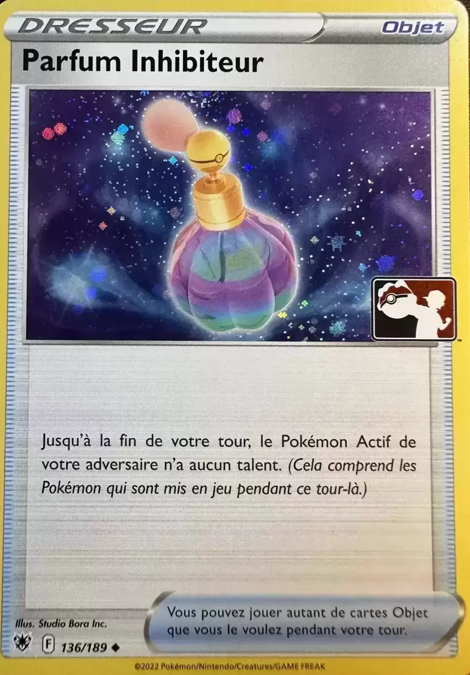 Astres Radieux Play! Pokémon - Parfum Inhibiteur Cosmos Holographique Play! Pokemon