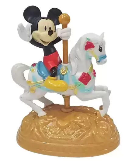 Disney Figure Sets - Mickey On King Arthur\'s Carousel Horse Pullback