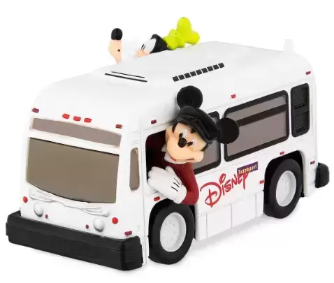 Disney Figure Sets - Transport Bus - Mickey & Goofy