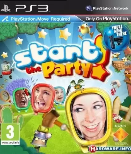 Jeux PS3 - Start The Party Move Edition