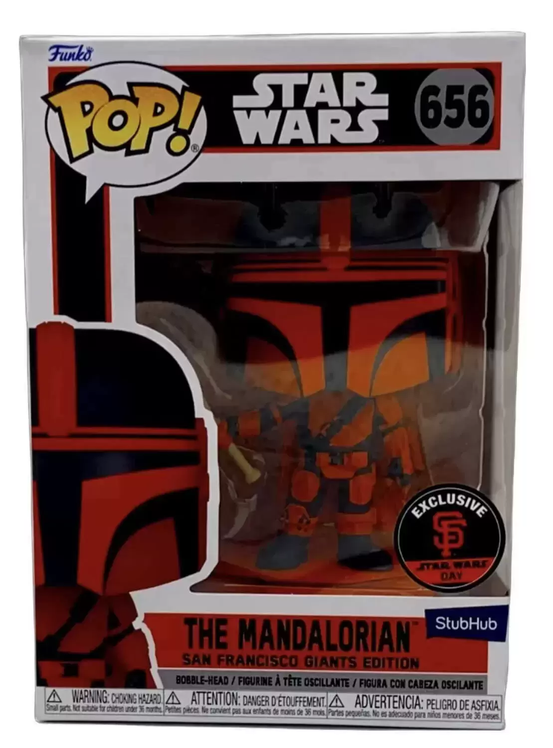 POP! Star Wars - The Mandalorian - The Mandalorian San Francisco Giants Edition