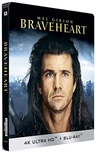 Blu-ray Steelbook - Braveheart [Édition SteelBook limitée-4K Ultra HD Blu-Ray Bonus]