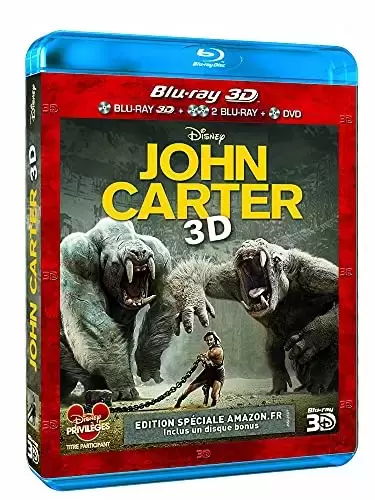 Autres Films - John Carter (exclusivité Amazon.FR) [Blu-Ray]