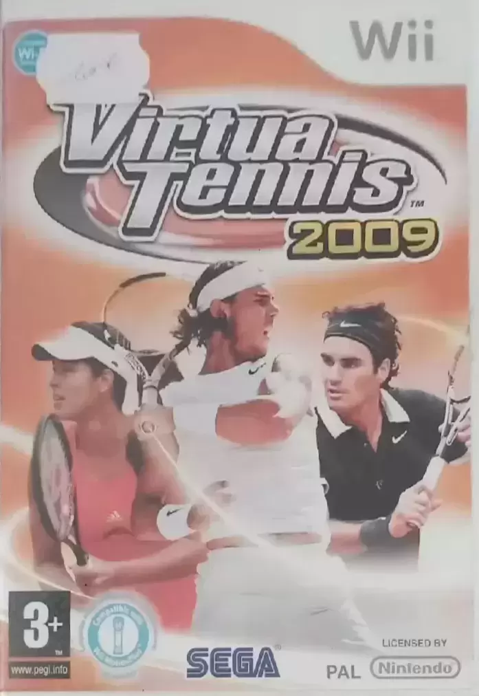 Jeux Nintendo Wii - Virtua tennis 2009
