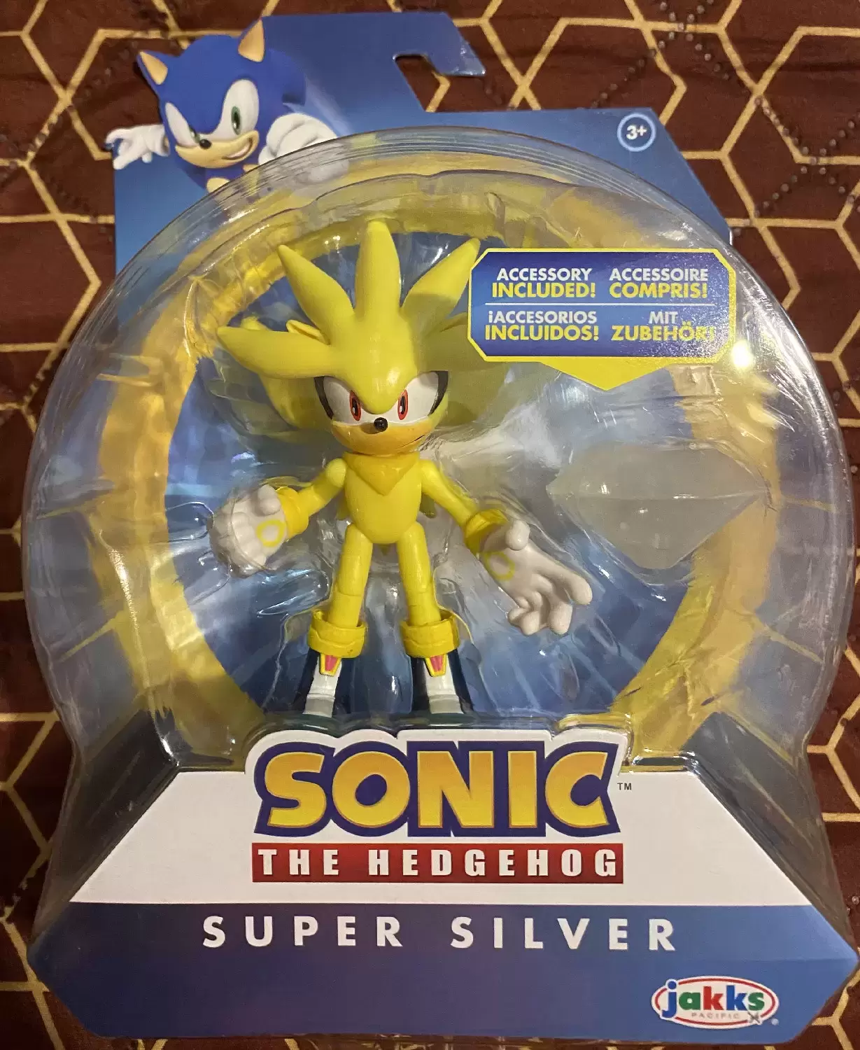 Jakks Pacific Sonic The Hedgehog - Super Silver