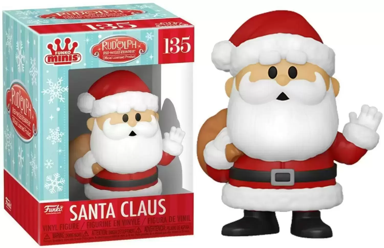 Funko Minis - Rudolph the Red-Nosed Reindeer - Santa Claus