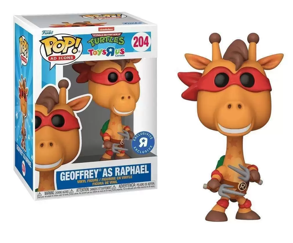 POP! Ad Icons - Toys\'R Us - Geoffrey as Raphael
