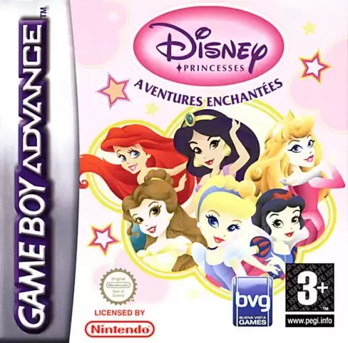 Game Boy Advance Games - Disney Princesses aventures Enchantées