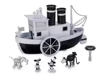 Disney Figure Sets - Steamboat Willie