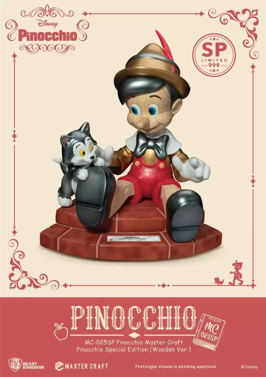 Master Craft - Pinocchio - Special Edition (Wooden Ver.)