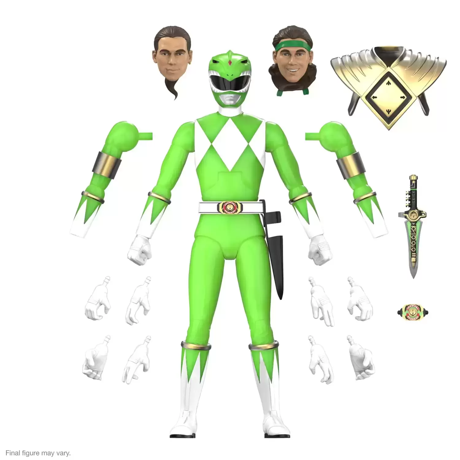 Super7 - ULTIMATES! - Power Rangers - Green Ranger (Glow)