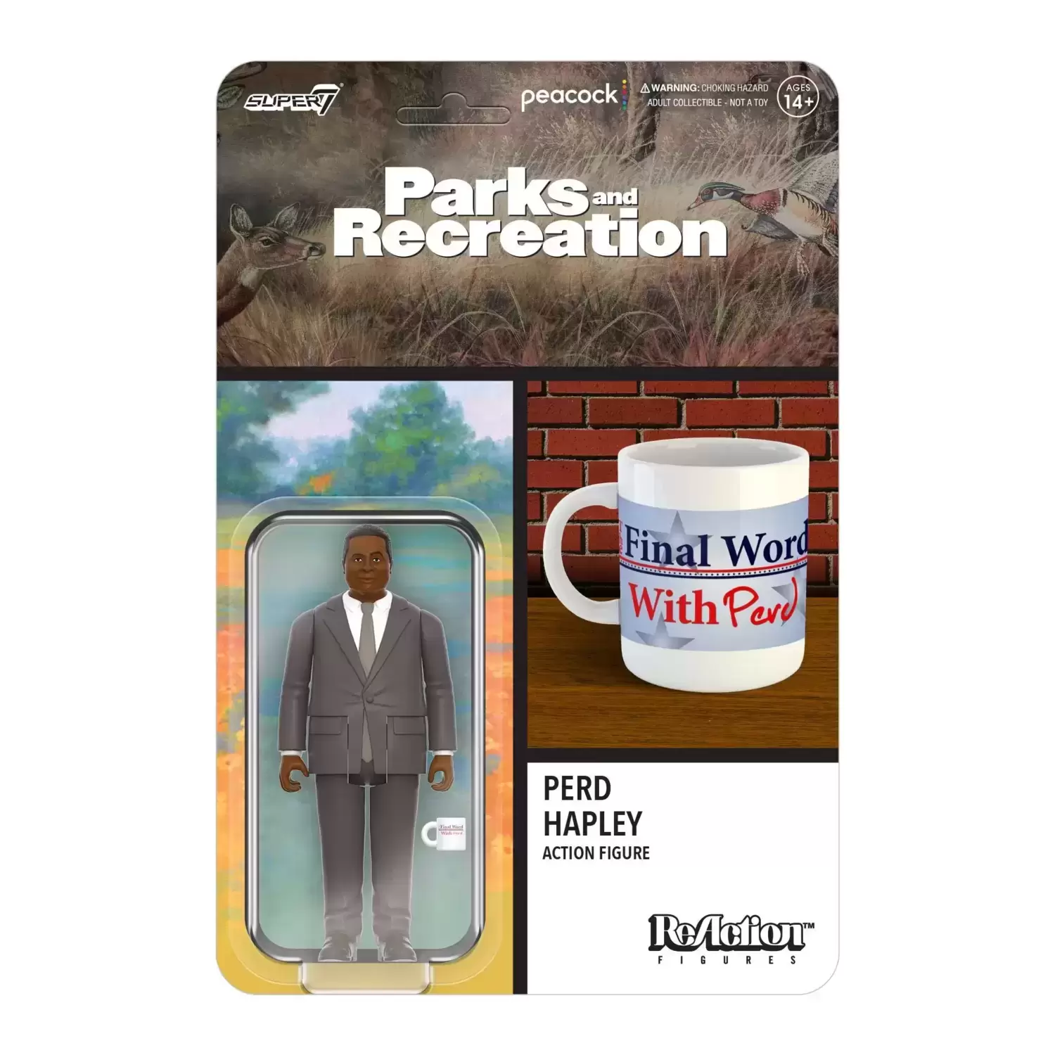 ReAction Figures - Parks and Recreation - Perd Hapley
