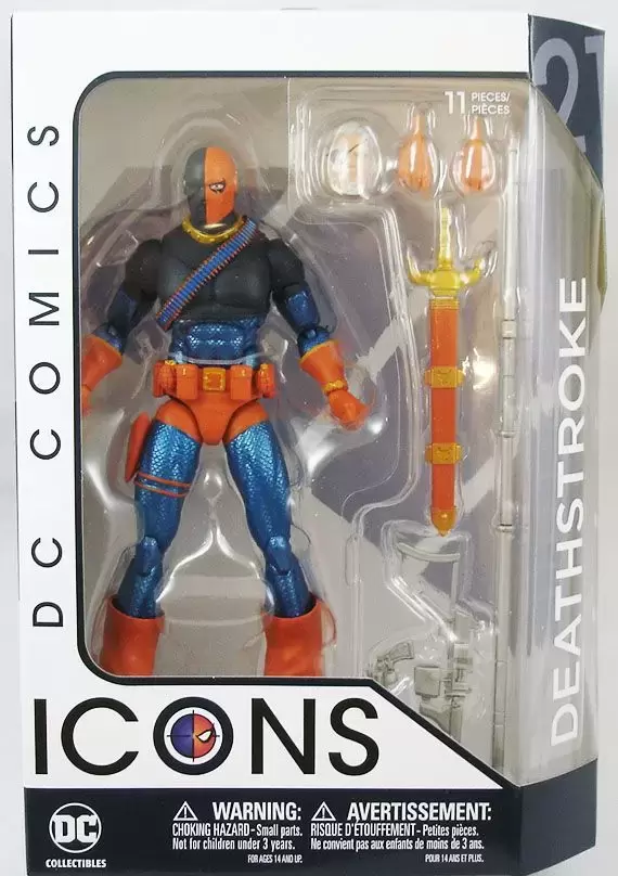 DC Icons - DC Collectibles - DC Comics Icons - Deathstroke