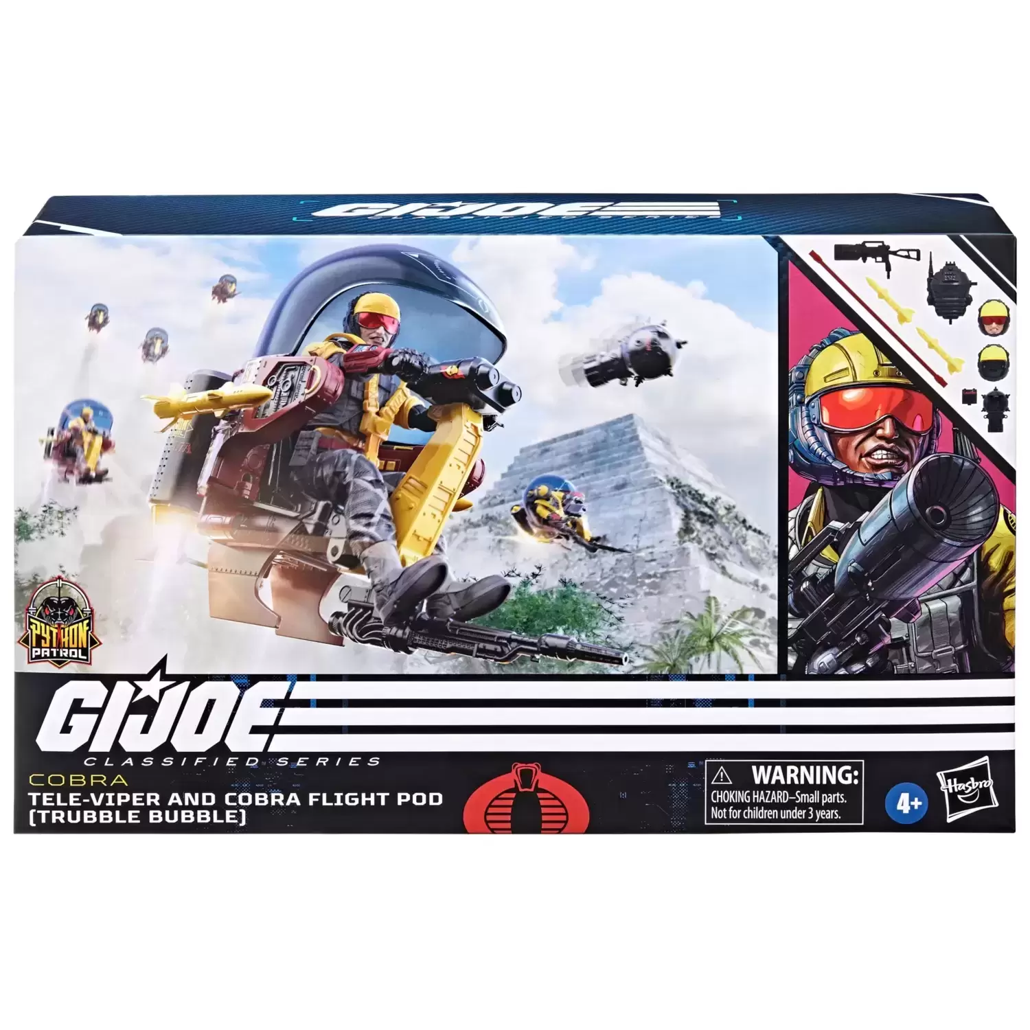 G.I. JOE - Classified Series - Tele-Viper & Cobra Flight Pod (Trubble Bubble) - Python Patrol