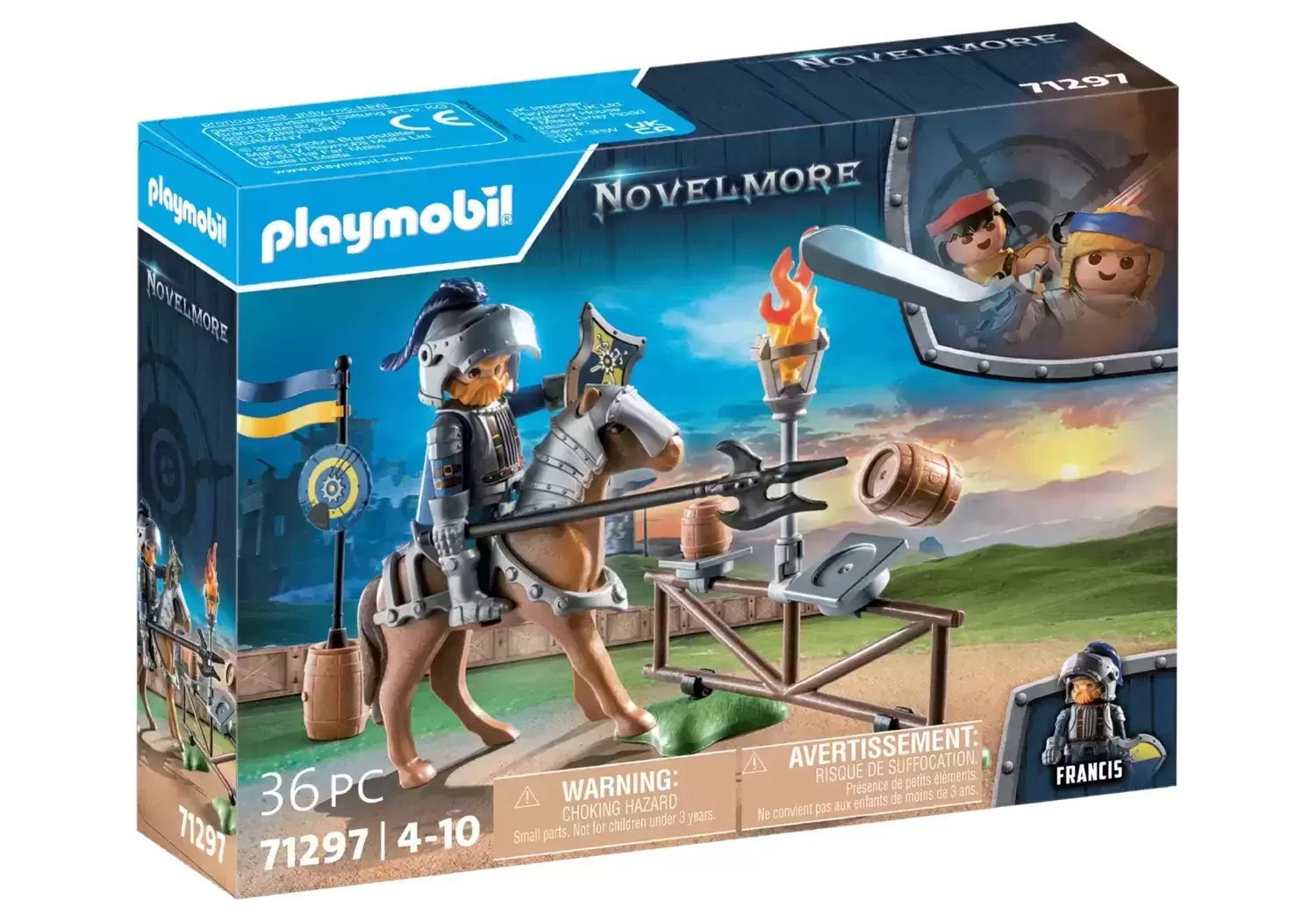 Novelmore - Medieval Jousting Area - Playmobil Middle-Ages 71297