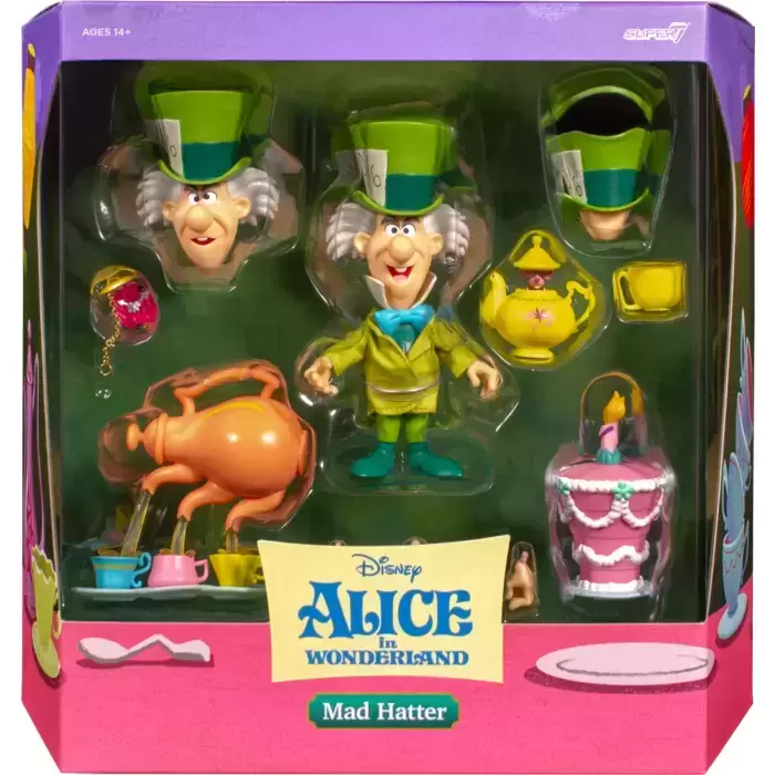 Super7 - ULTIMATES! - Alice in Wonderland - Mad Hatter 