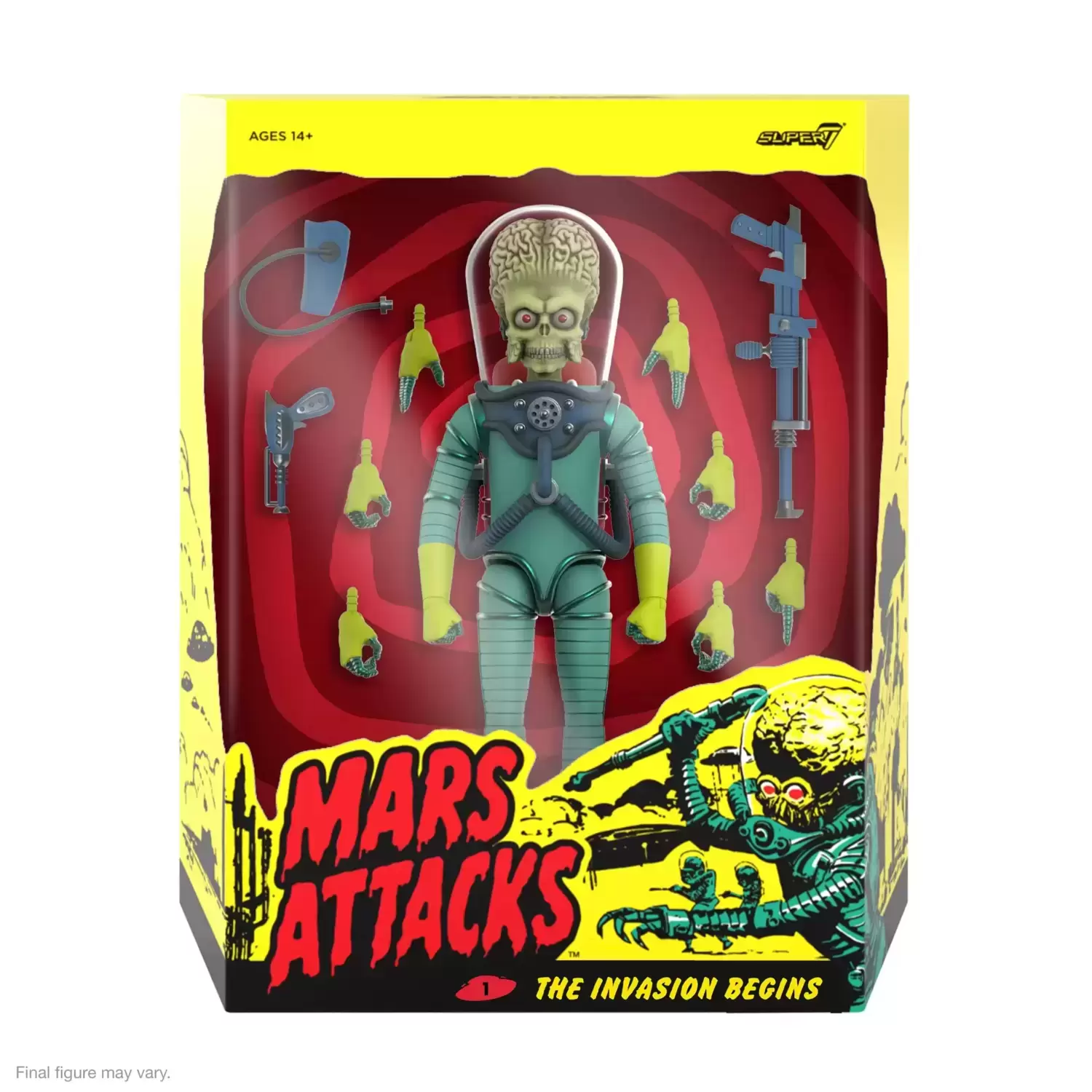 Super7 - ULTIMATES! - Mars Attacks - Martian (Invasion Begins)