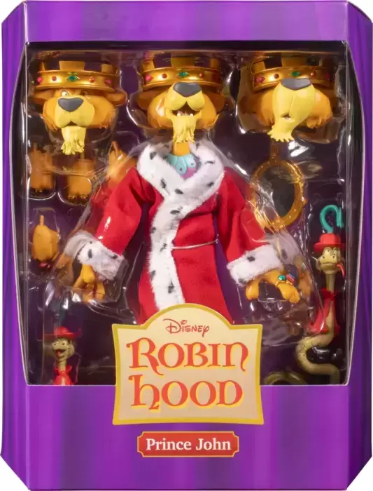 Super7 - ULTIMATES! - Robin Hood - Prince John with Sir Hiss