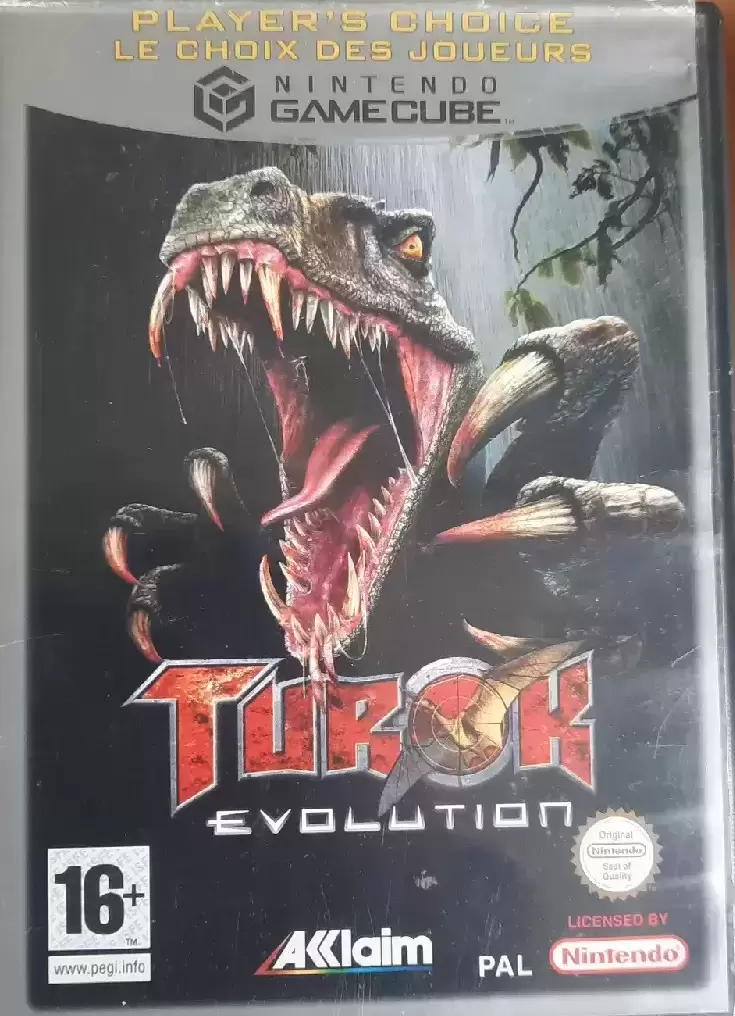 Jeux Gamecube - Turok Evolution - Player\'s Choice