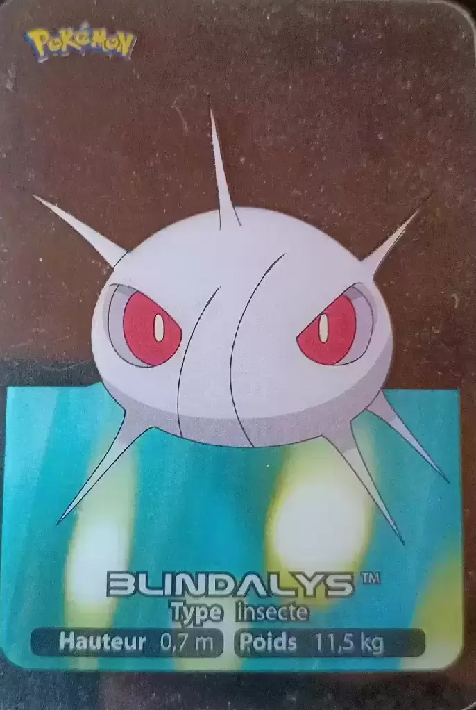 Lamincards Pokémon 2006 - Blindalys