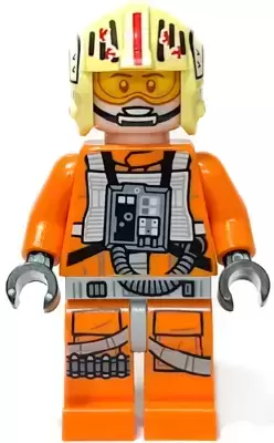 LEGO Star Wars Minifigs - Rebel Pilot Garven Dreis (Red Leader)