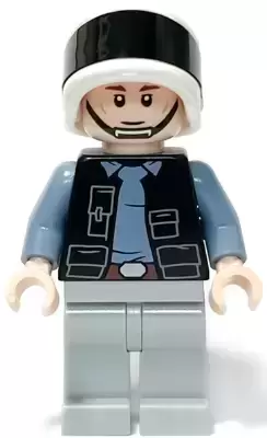LEGO Star Wars Minifigs - Rebel Fleet Trooper - Vest with Pockets, Black Neck