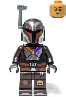 LEGO Star Wars Minifigs - Sabine Wren - Dark Brown Armor