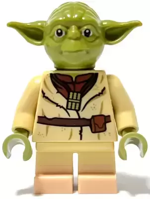 LEGO Star Wars Minifigs - Yoda - Olive Green, Belt, Light Nougat Feet