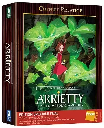 Studio Ghibli - Arrietty : Le petit monde des chapardeurs - Combo Blu-Ray + DVD- Coffret Spécial - Blu Ray
