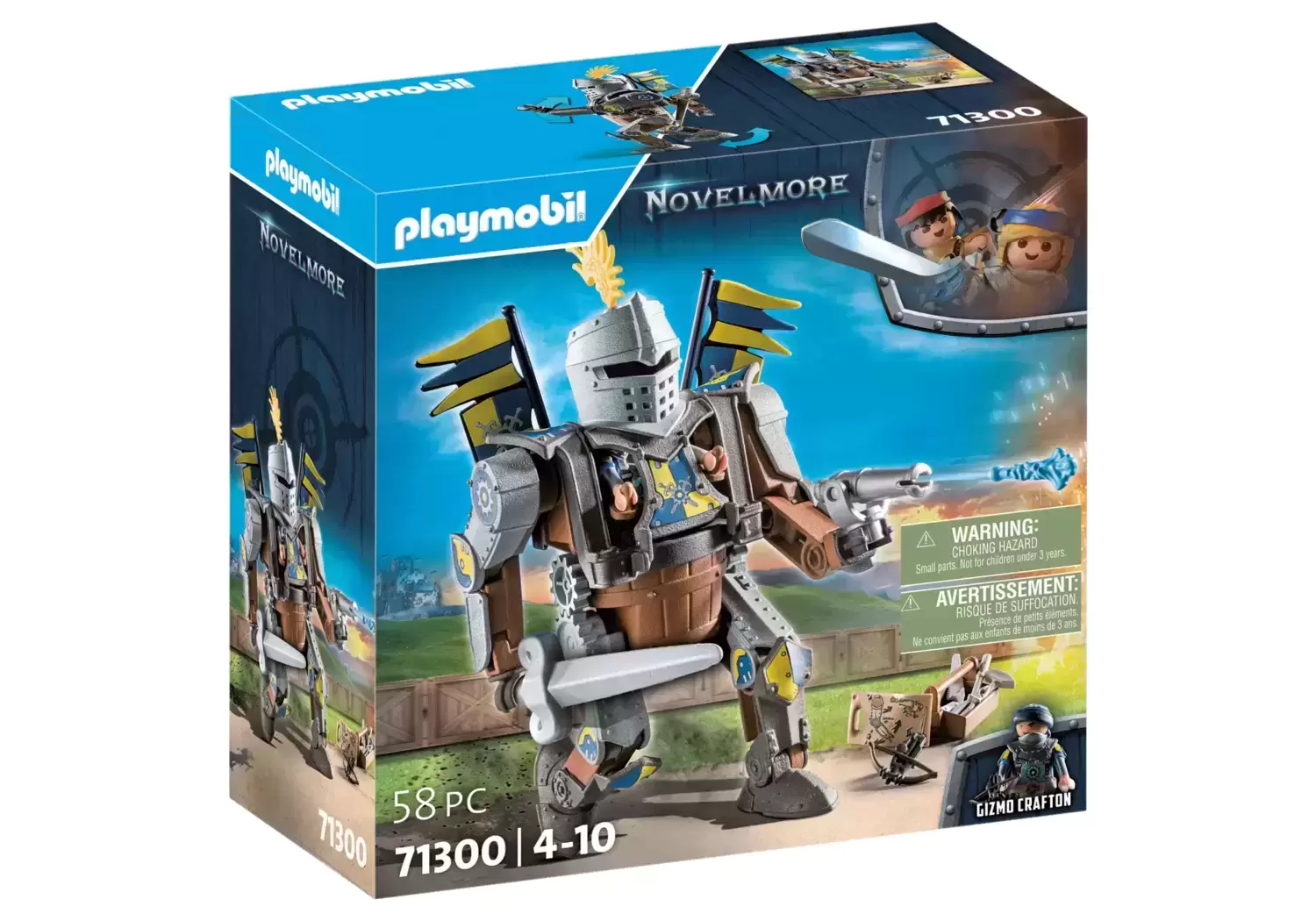 Playmobil géant chevalier - Sobrocindus