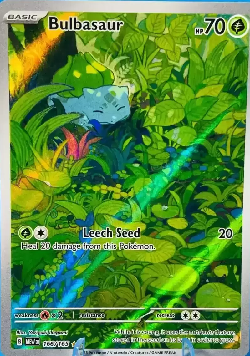 Bulbasaur - Scarlet & Violet - 151 #1 Pokemon Card