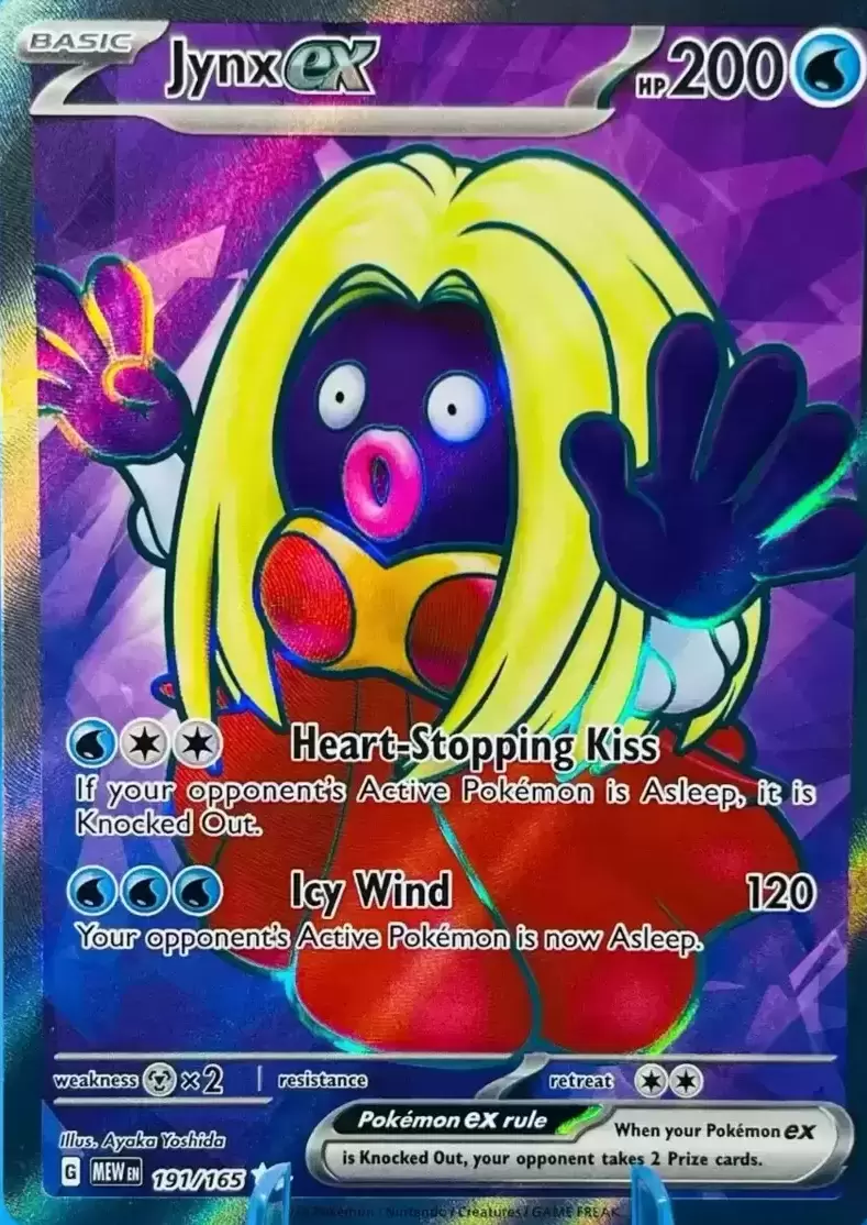 Jynx EX Pokemon 151 Pokemon Card