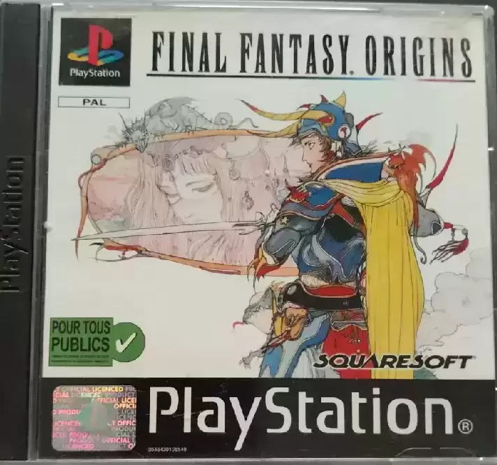 Playstation games - Final Fantasy Origins