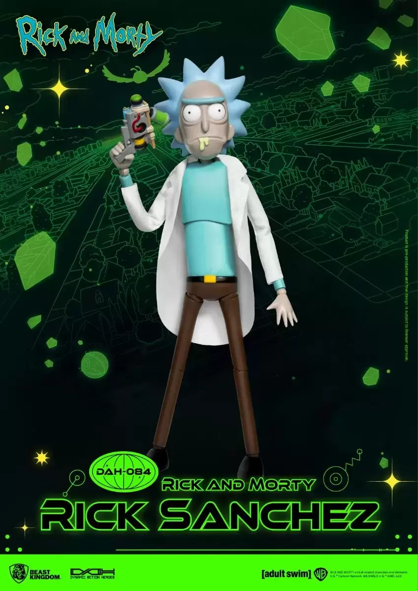 Dynamic 8ction Heroes (DAH) - Rick & Morty - Rick Sanchez