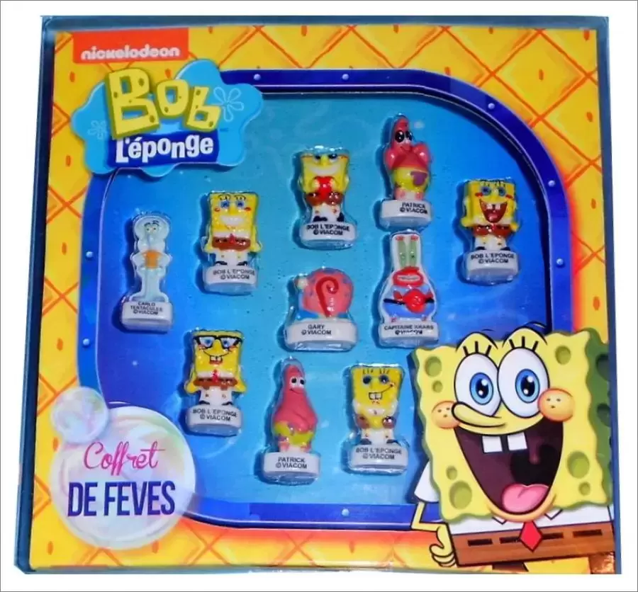 Fèves - Bob L\'Eponge 2015 - Coffret de Fèves