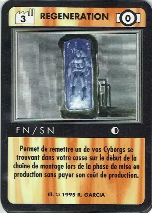 HTC - Hi-Tech Combat - Revised Edition - Régénération