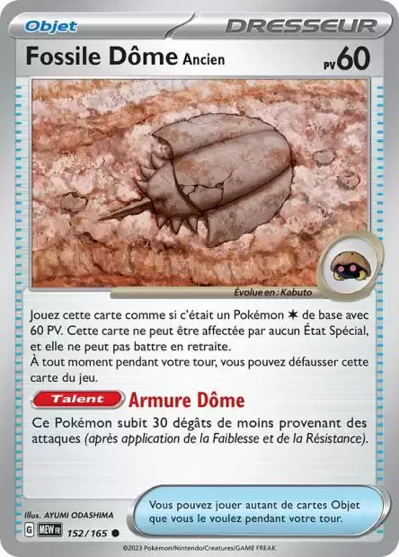 Ecarlate & Violet 151 - MEWFR - Antique Dome Fossil