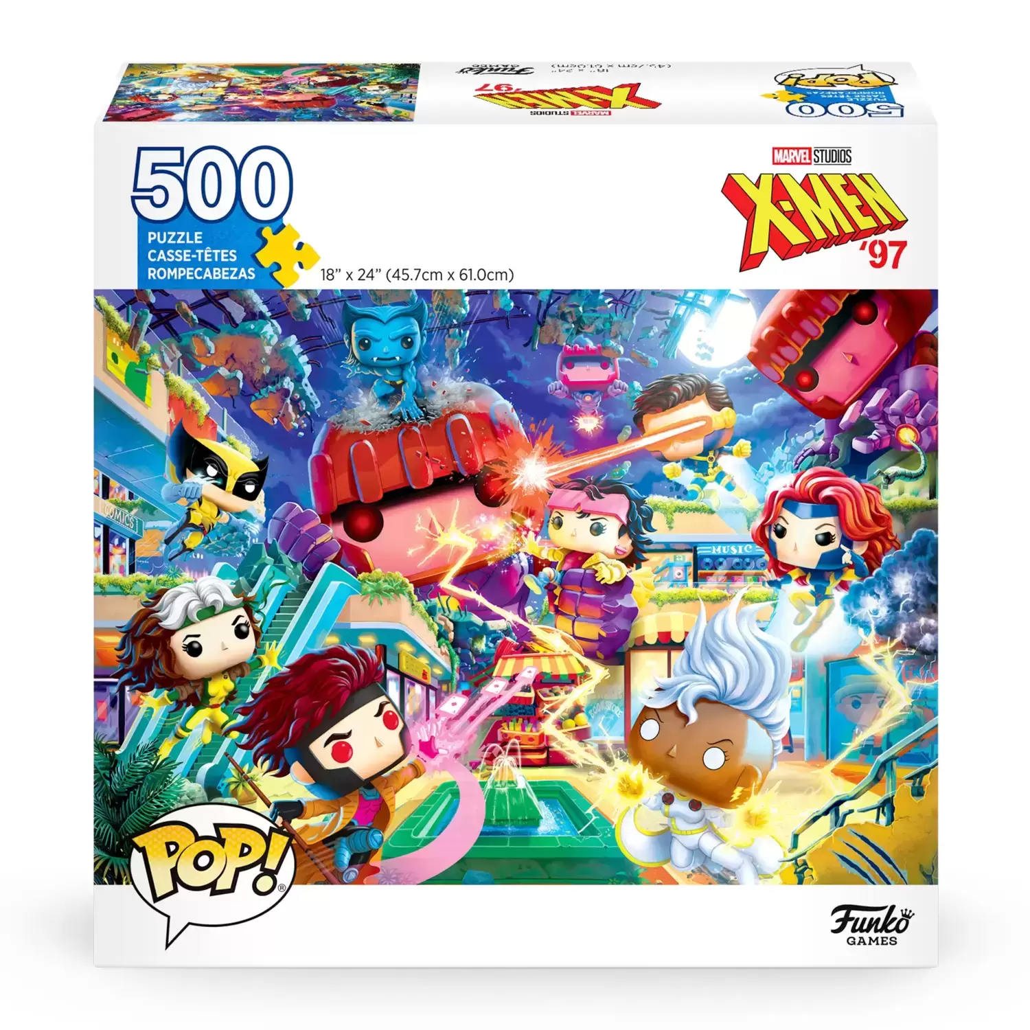 Funko Game - Pop! Puzzle – Marvel X-men ‘97