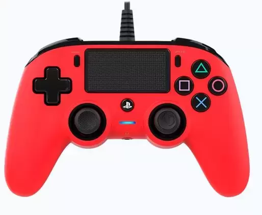 Manettes / Joystick / PAD Multi-Plateformes - Nacon Manette Filaire Compacte Red