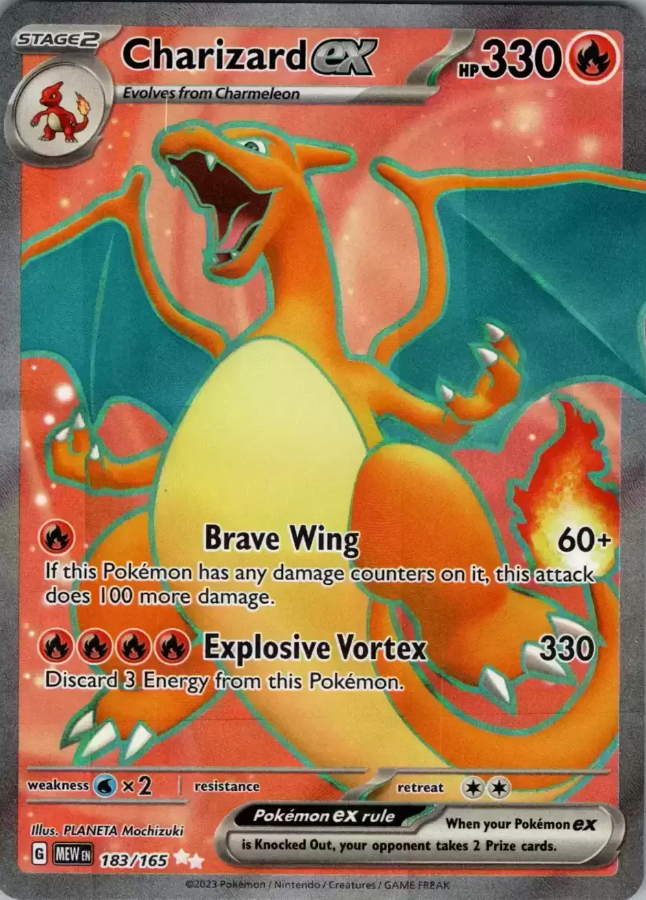 Scarlet & Violet 151 - MEWEN - Charizard EX