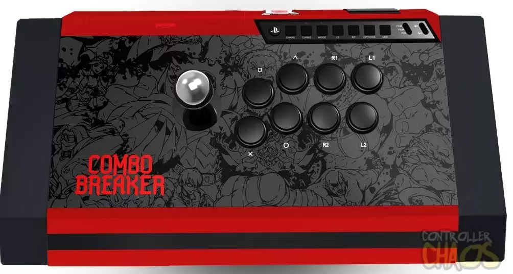 Arcade Stick - Combo Breaker 2017 - Qanba Obsidian