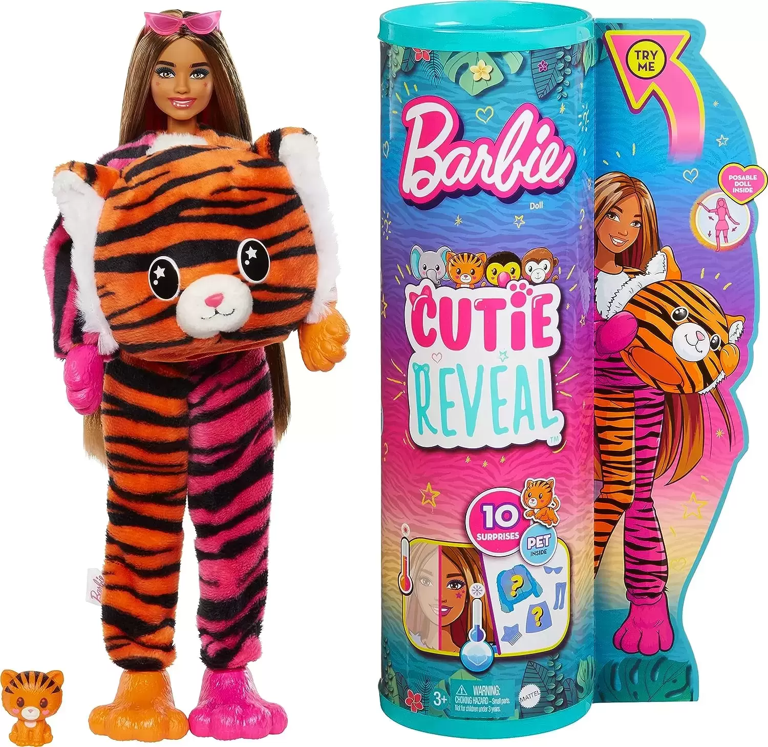 Barbie Cutie Reveal - Barbie Tucan Plush Costume