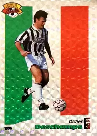 Panini U.N.F.P. Football Cards 1995-1996 - Didier Deschamps - Juventus