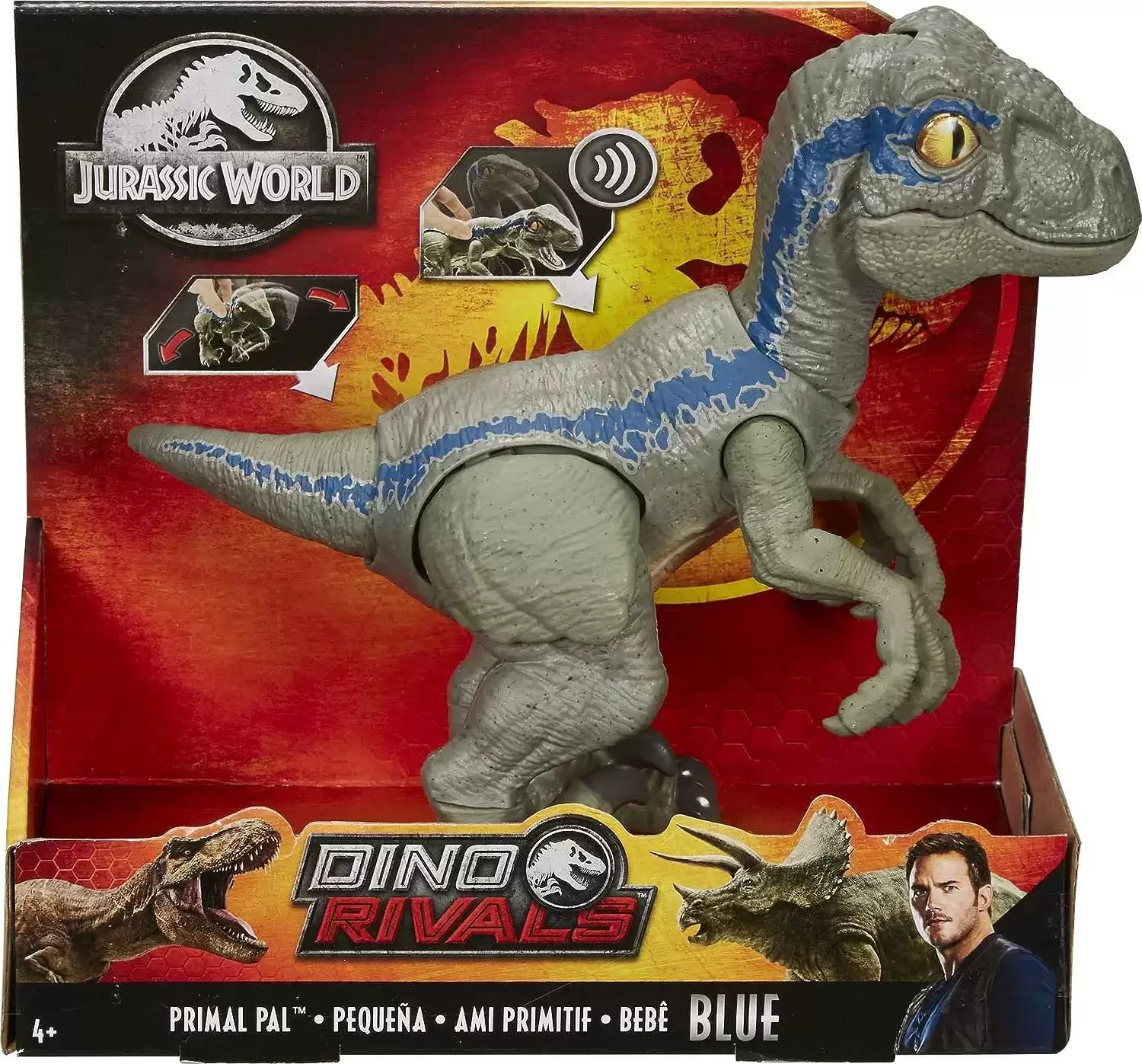 Jurassic World - Primal Pal Blue
