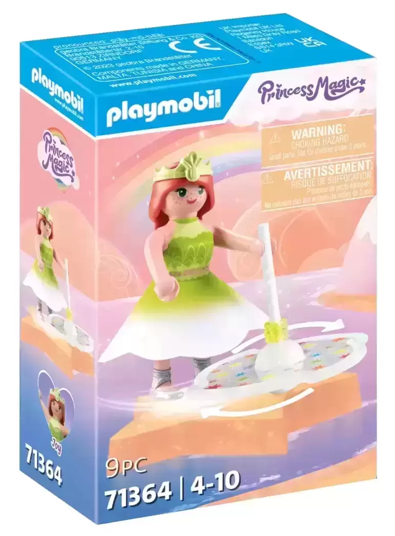 Playmobil Princess - Rainbow Spinning Top with Princess