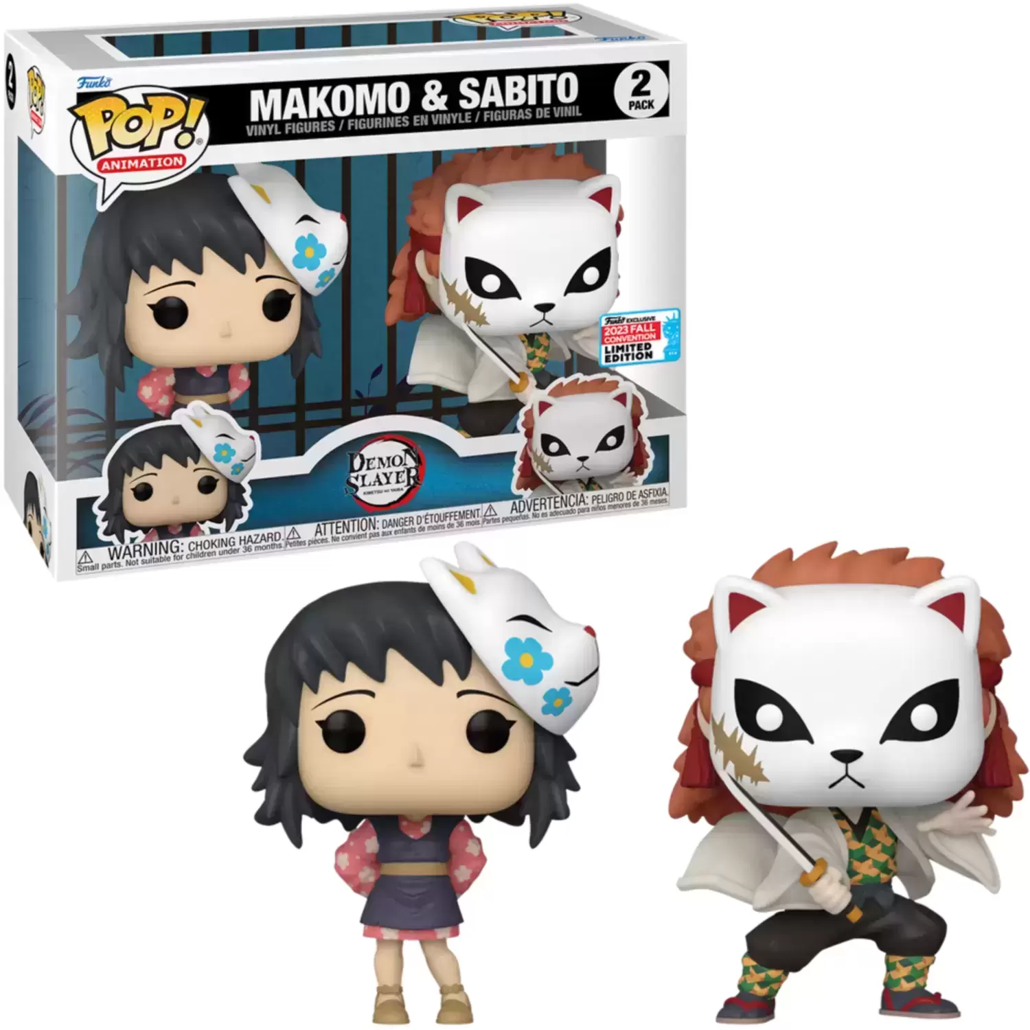 POP! Animation - Demon Slayer - Makomo & Sabito 2 Pack